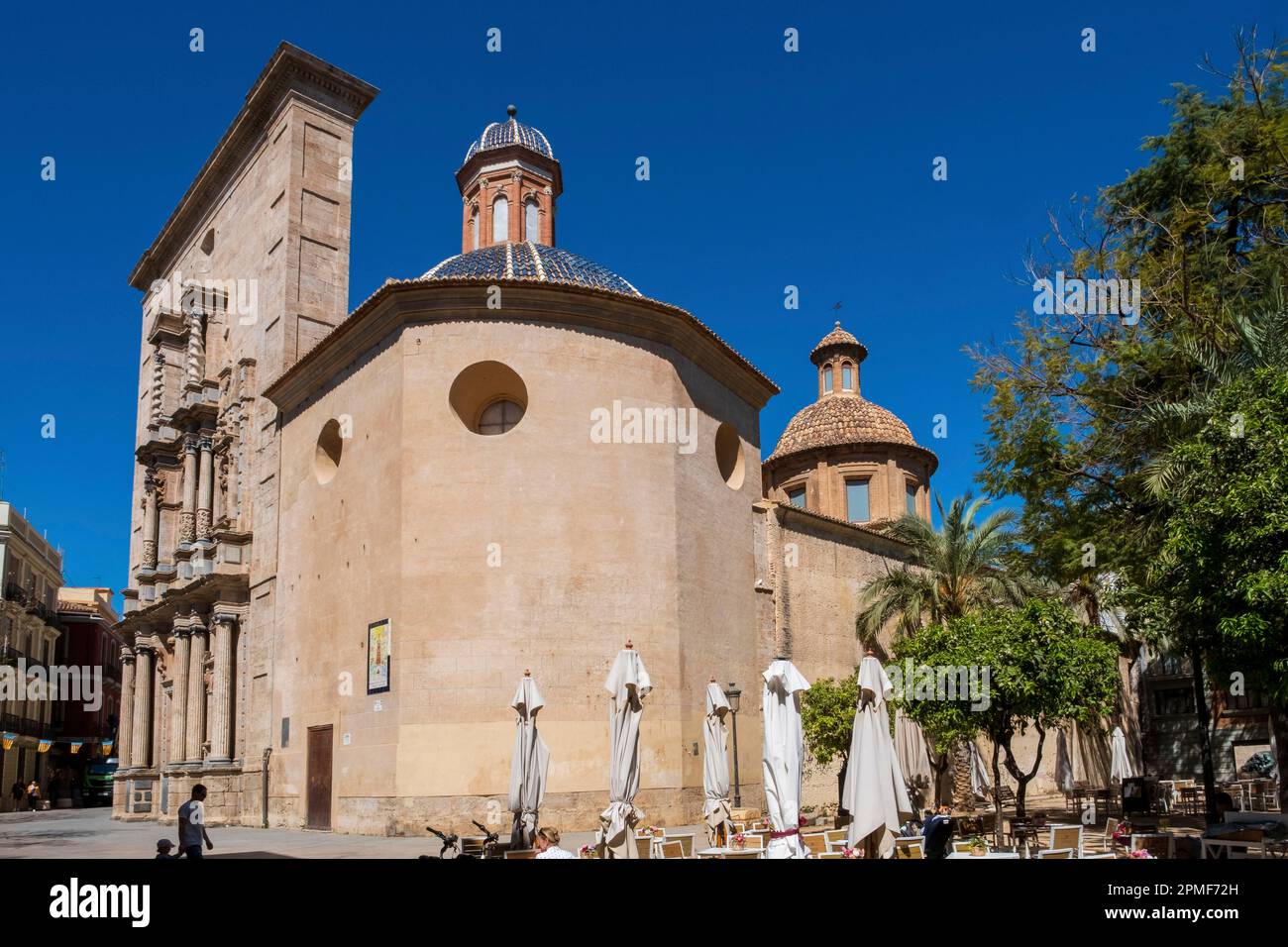 Spain, Valencia, barrio del Carmen, Parroquia de la Santísima Cruz ...