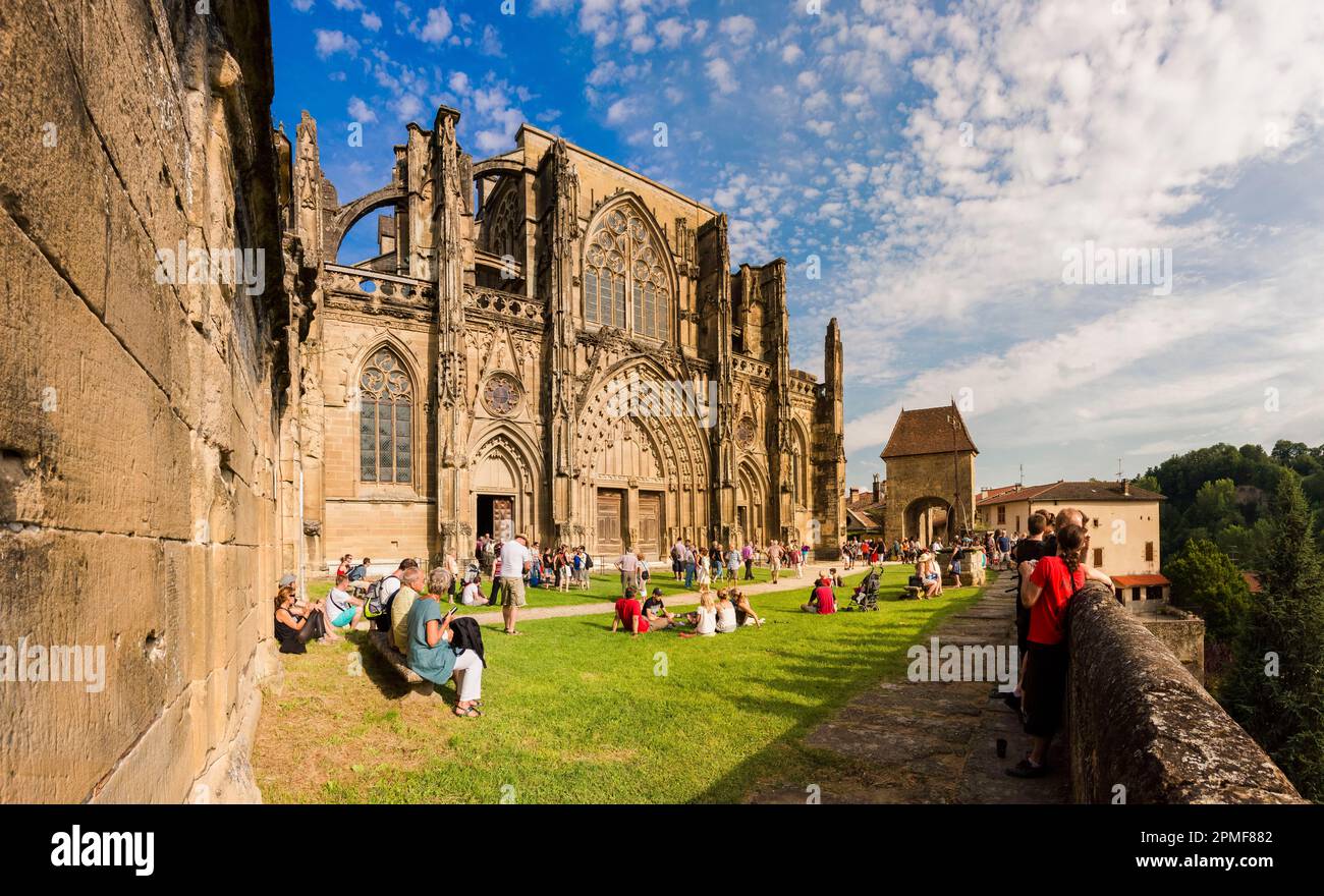 rance, Isere, Saint Antoine l'Abbaye, labelled Les Plus Beaux Villages ...