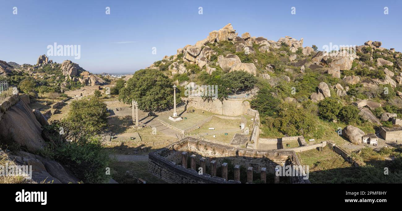 India, Karnataka, Chitradurga, Chitradurga fort Stock Photo - Alamy