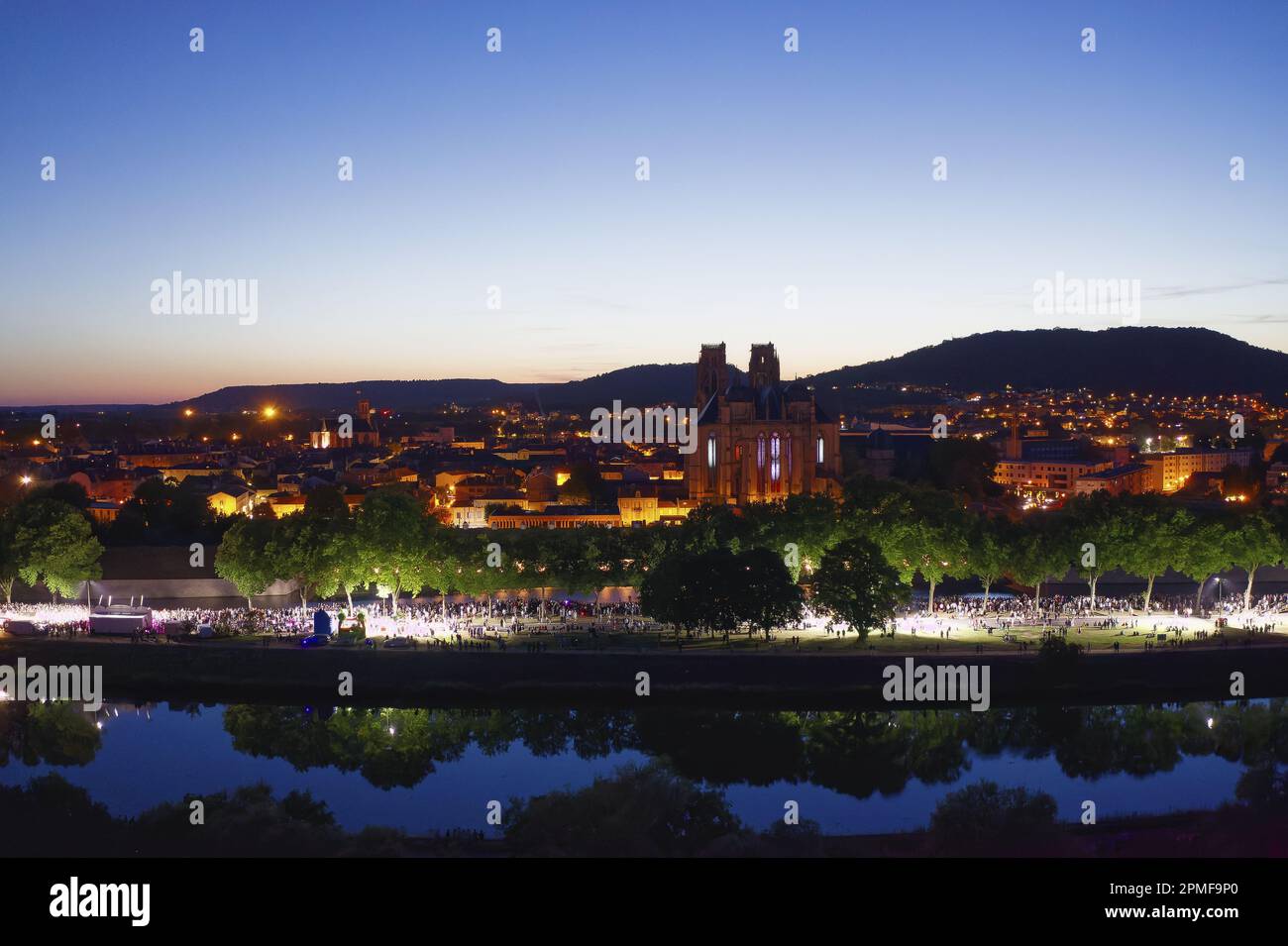 Toul Ramparts Aerial toul lorraine france hi-res stock photography and images - Alamy