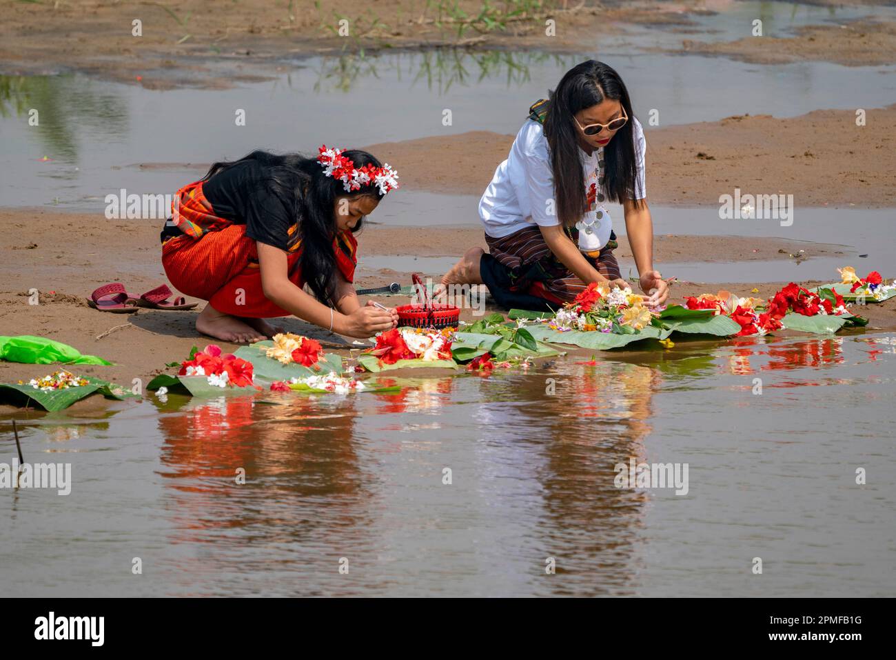 Baishabi Festival - Beautiful Bangladesh Stock Photo