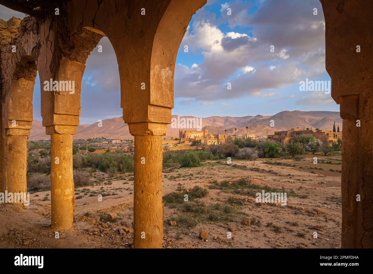 Morocco, Taliouine, the Kasbah of the Glaoui Stock Photo - Alamy