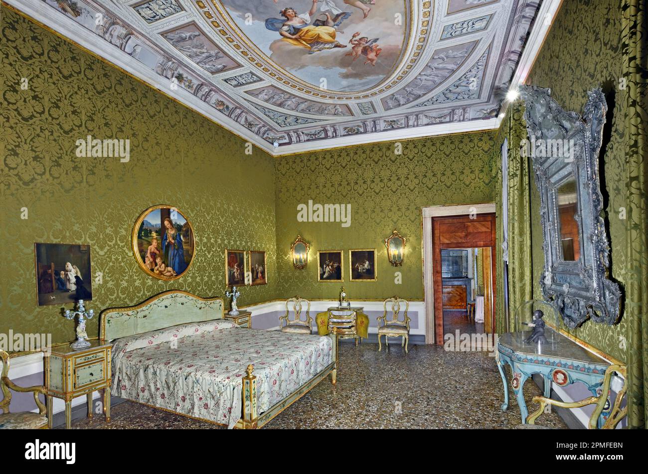 Italie, Veneto, Venice, listed as World Heritage by UNESCO, Querini Stampalia foundation, the Spouses bedroom Stock Photo