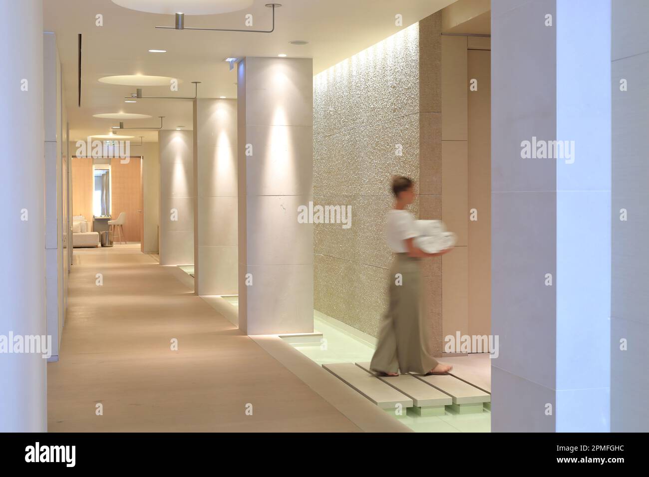 France, Var, Saint Tropez, Bouillabaisse Beach, Cheval Blanc Hotel, spa