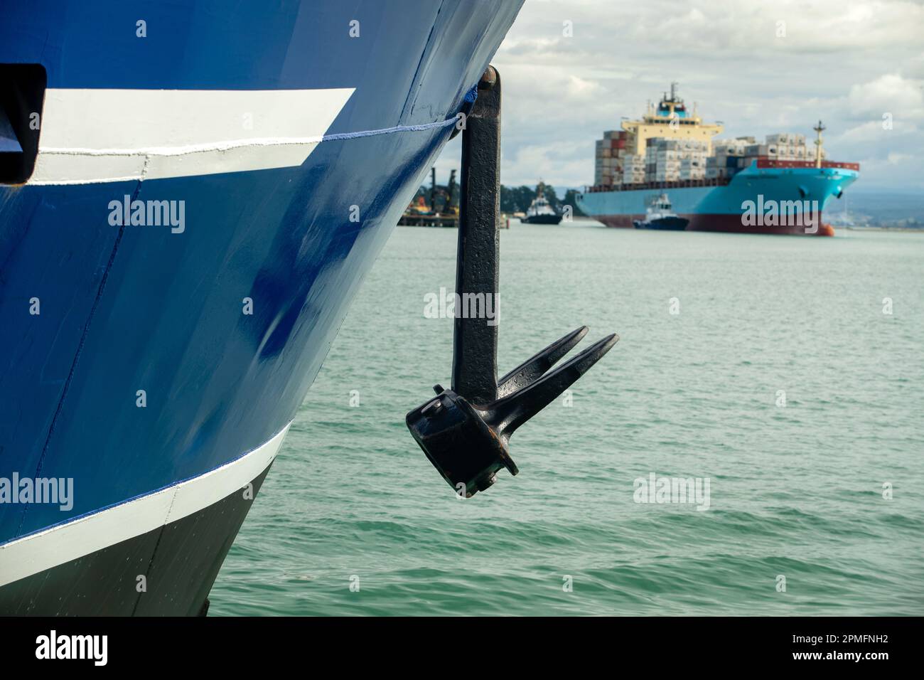 Picture by Tim Cuff 13 April 2023 Activity around Port Nelson, as