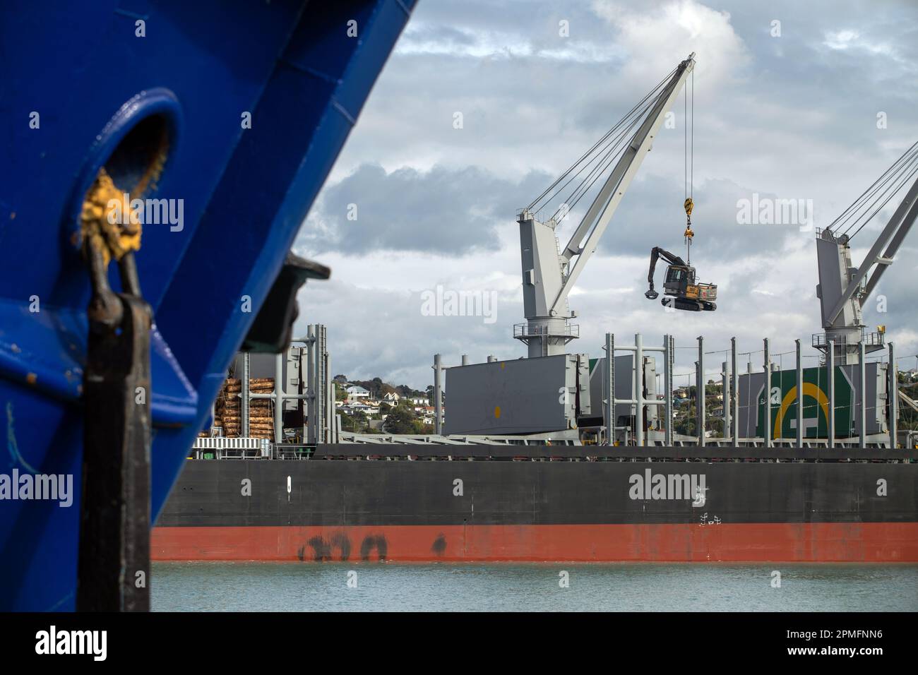 Picture by Tim Cuff 13 April 2023 Activity around Port Nelson, as