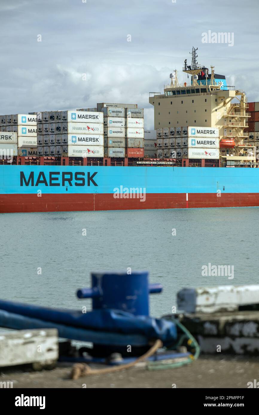 Picture by Tim Cuff 13 April 2023 Activity around Port Nelson, as