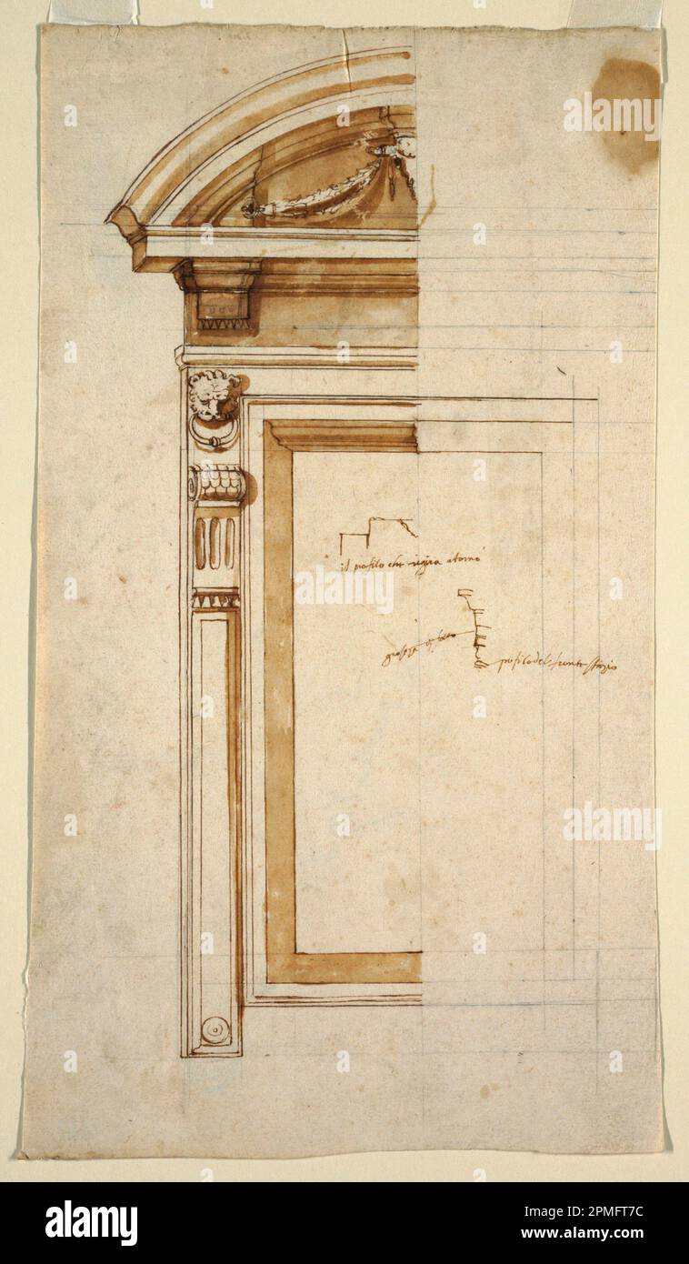 Michelangelo Buonarroti | Design for the Tomb of Pope Julius II della  Rovere | The Metropolitan Museum of Art