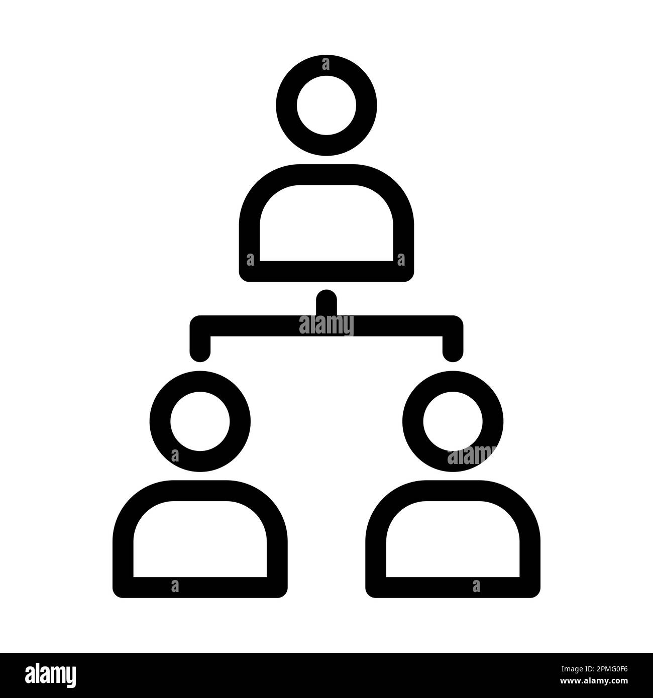 Team Vector Thick Line Icon For Personal And Commercial Use Stock Photo ...