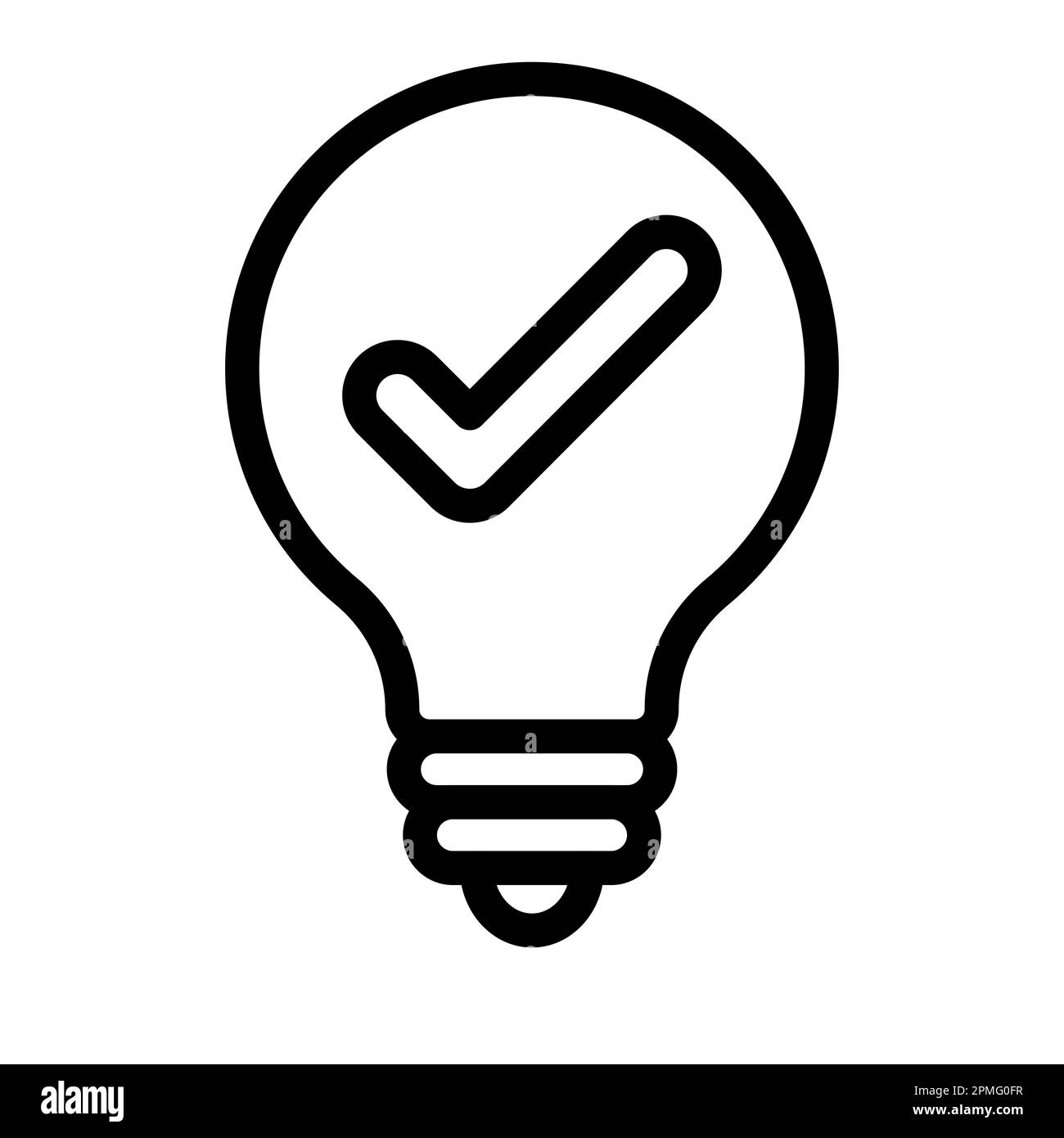 Solution Vector Thick Line Icon For Personal And Commercial Use Stock ...