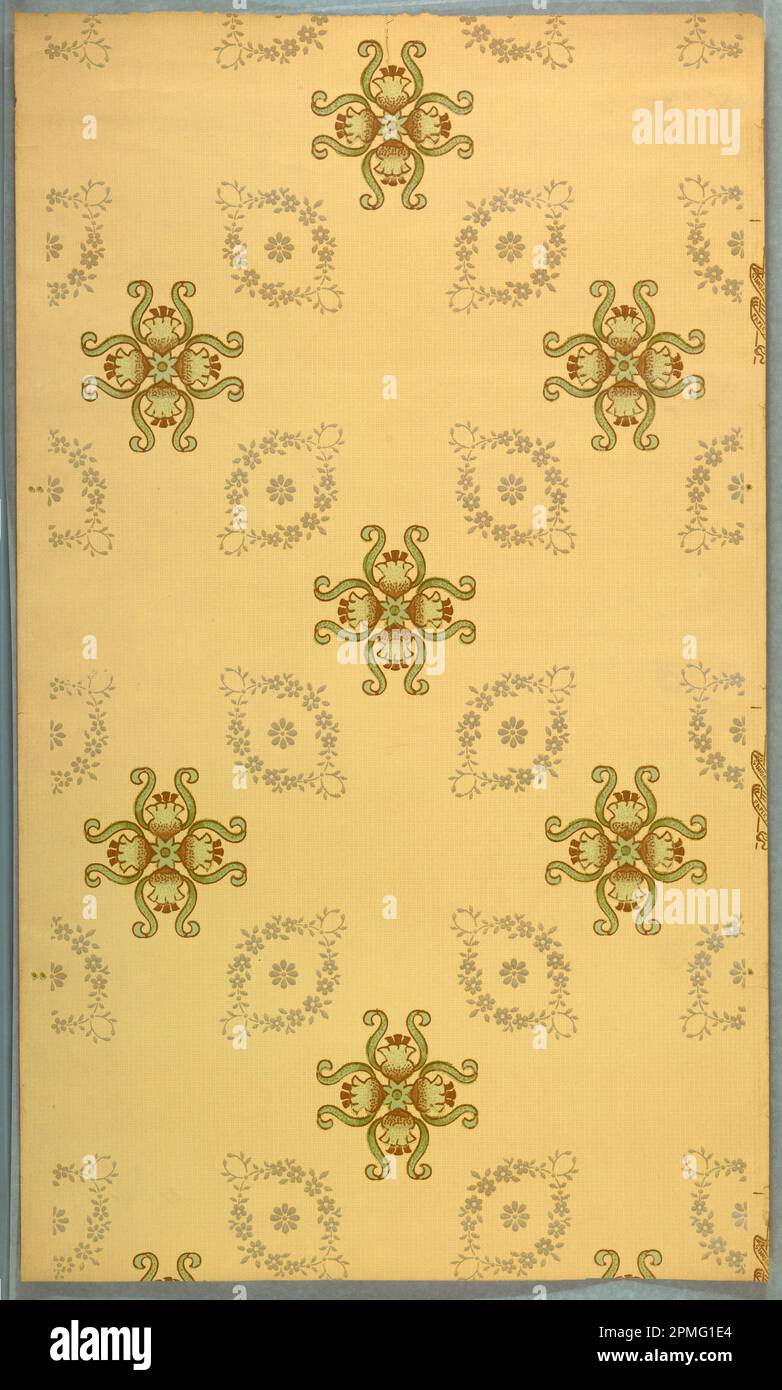 Ceiling Paper (USA); Manufactured by Standard WallPaper Company