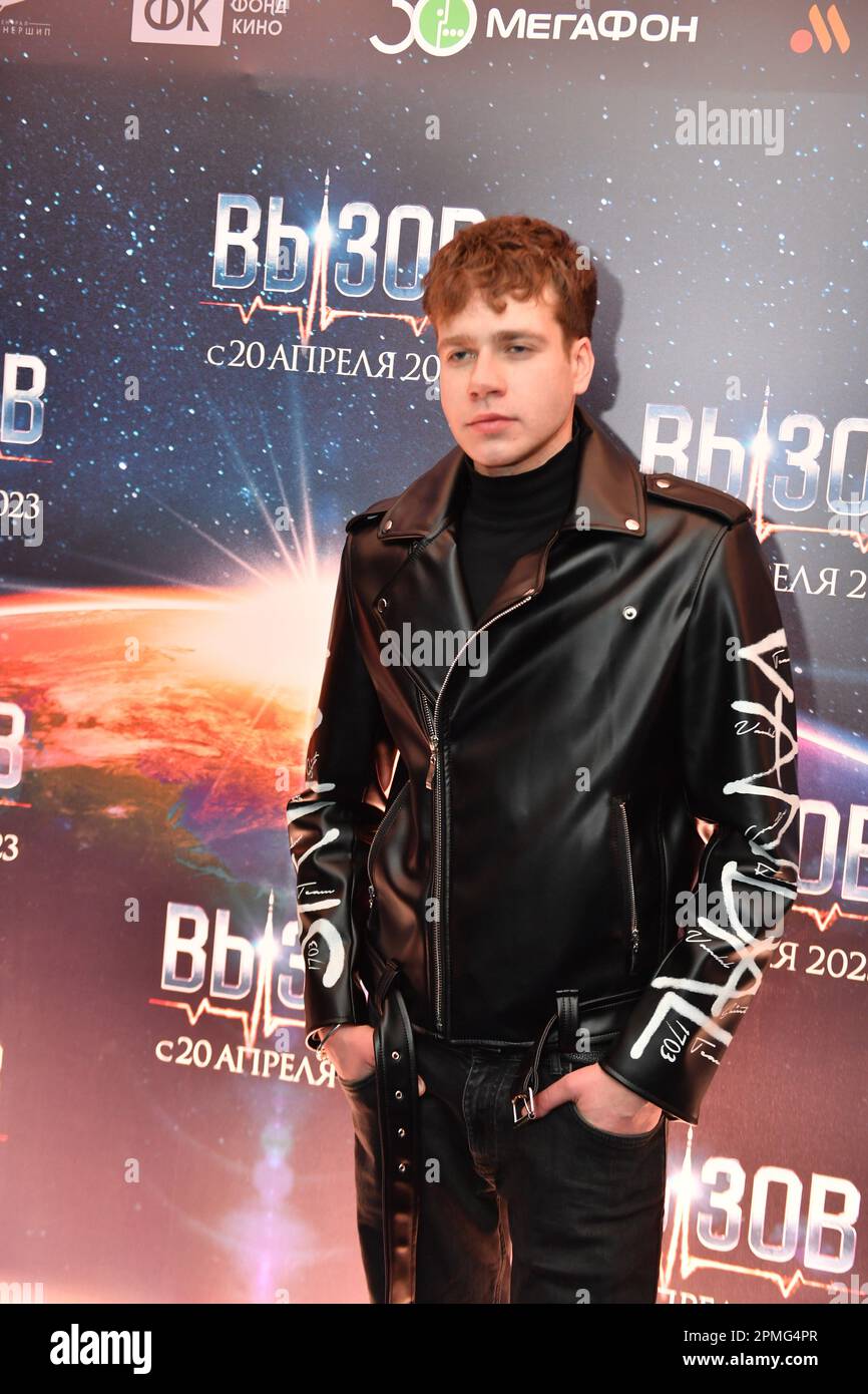 Moscow Actor Kuzma Saprykin At The Premiere Of The Film The Challenge Moscow Actor Kuzma Saprykin At The Premiere Of The Film The Challenge In The Movie October 2PMG4PR 
