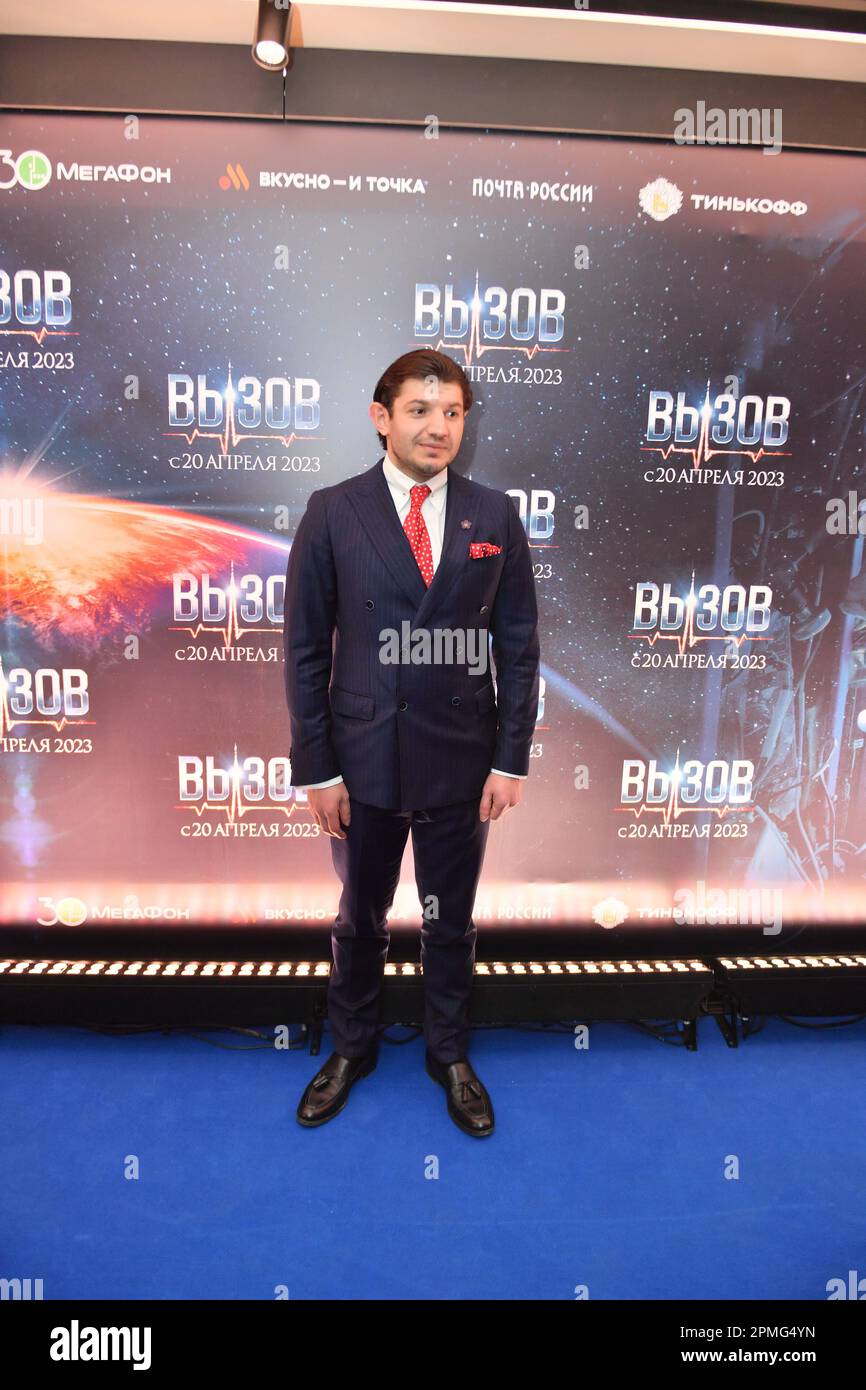 Moscow. Actor Benik Arakelyan at the premiere of the film 'The ...