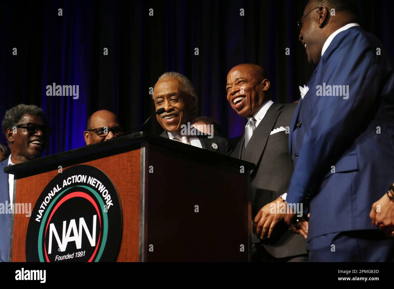 New york ny april 12 l r rev al sharpton president national