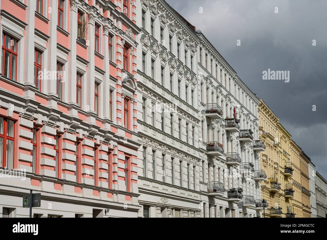 Altbauten, Willibald-Alexis-Straße, Kreuzberg, Berlin, Deutschland ...