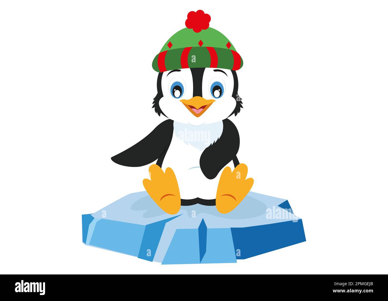 Premium Vector  Cute penguin wearing sweater hat isolated cartoon animal  illustration flat style sticker icon design premium logo vector mascot  character