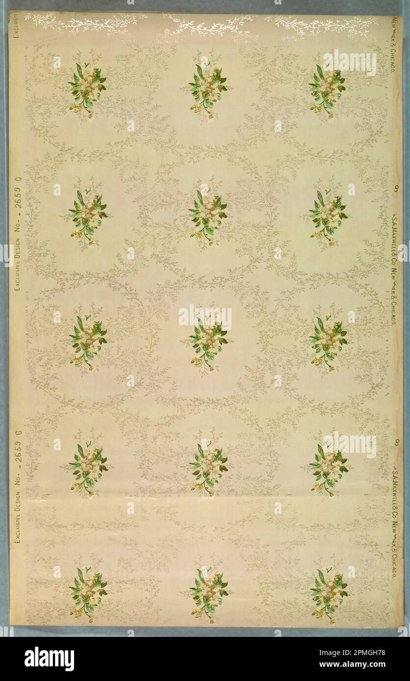 Ceiling Paper (USA); Manufactured by Maxwell & Co., S.A. (United States