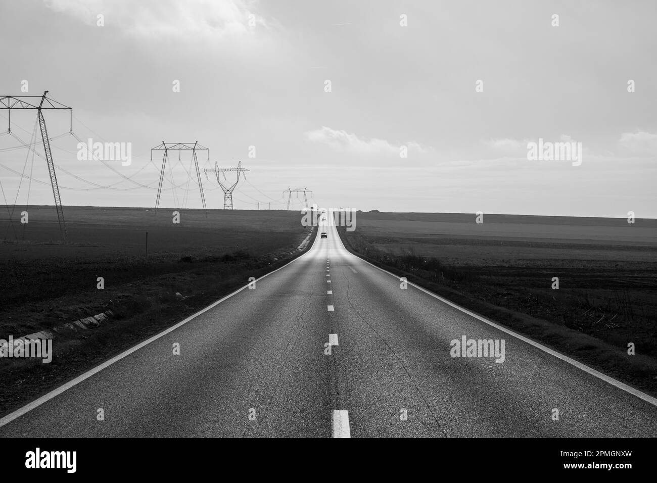 Road to heaven Black and White Stock Photos & Images - Alamy