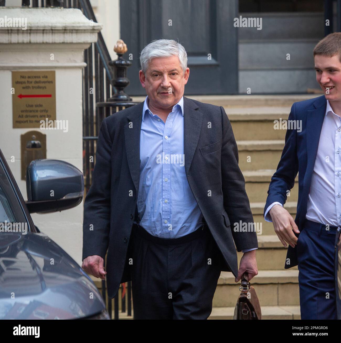 London, England, UK. 13th Apr, 2023. ConservativeHome Editor PAUL ...