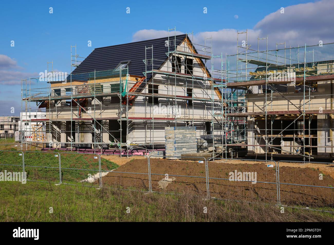 Duisburg, North RhineWestphalia, Germany Housing development in new