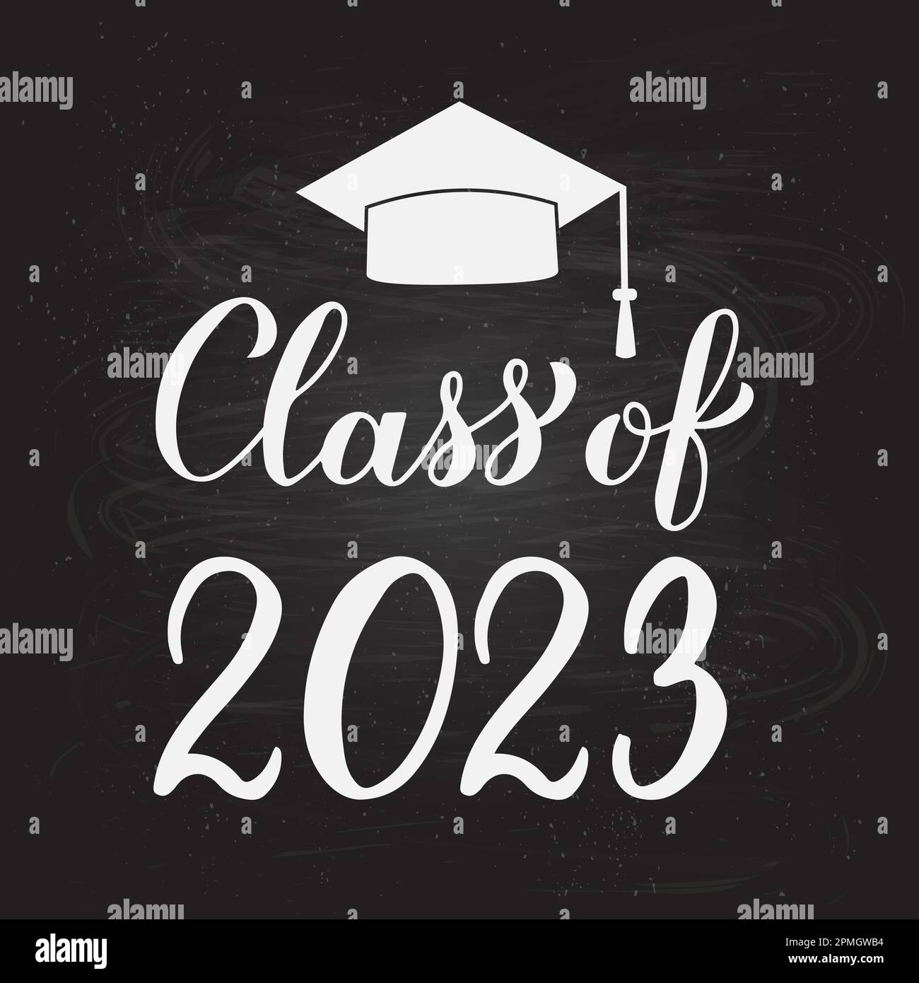 Class Of 2023 Hand Lettered On Chalkboard Background Congratulations class-of-2023-hand-lettered-on-chalkboard-background-congratulations