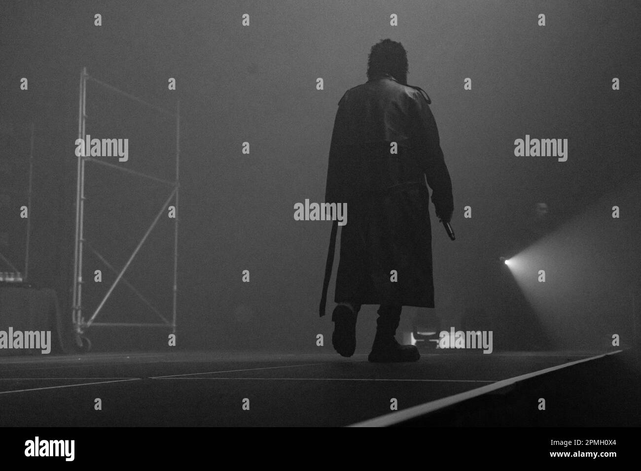 Rapper Yeat performing at PNE Forum in Vancouver, BC, Canada on April