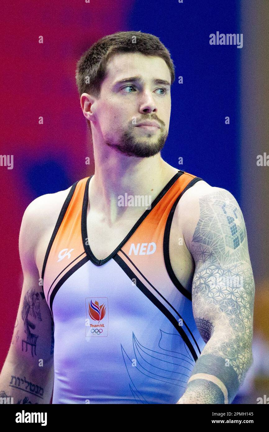 ANTALYA Casimir Schmidt in action during the allaround gymnastics