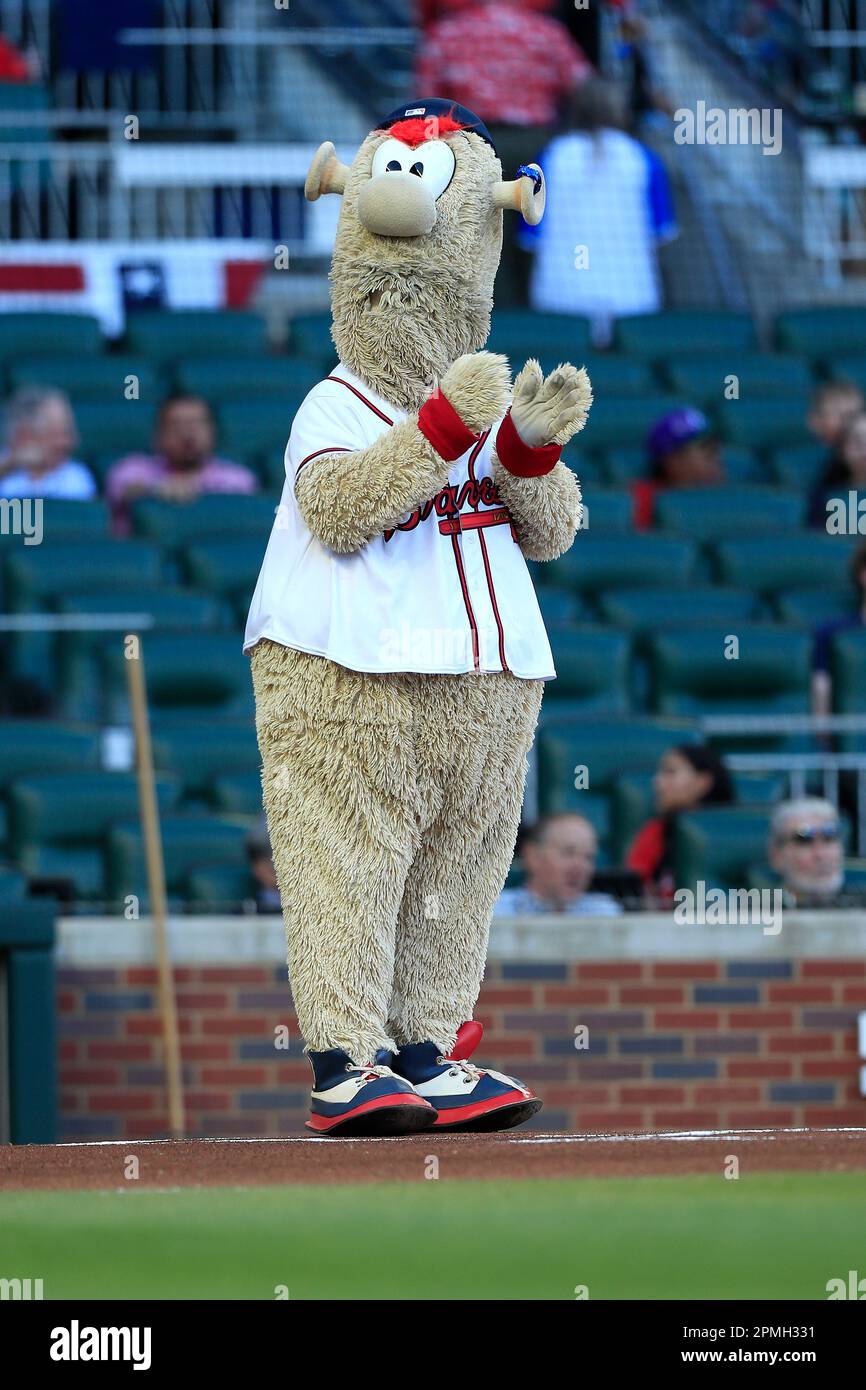 ATLANTA, GA - APRIL 12: Atlanta Braves catcher Sean Murphy #12