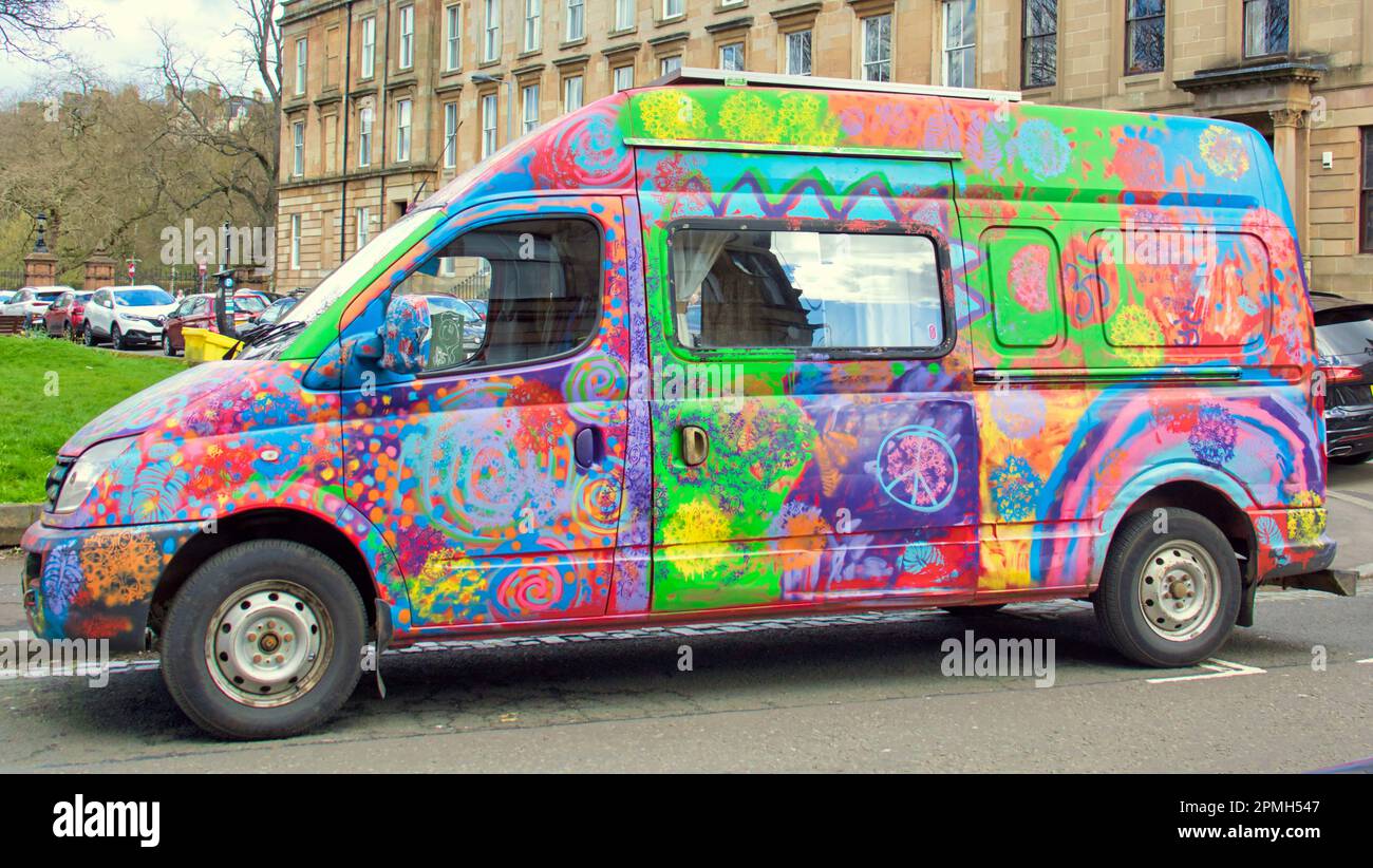 Hippie van hi-res stock photography and images - Alamy
