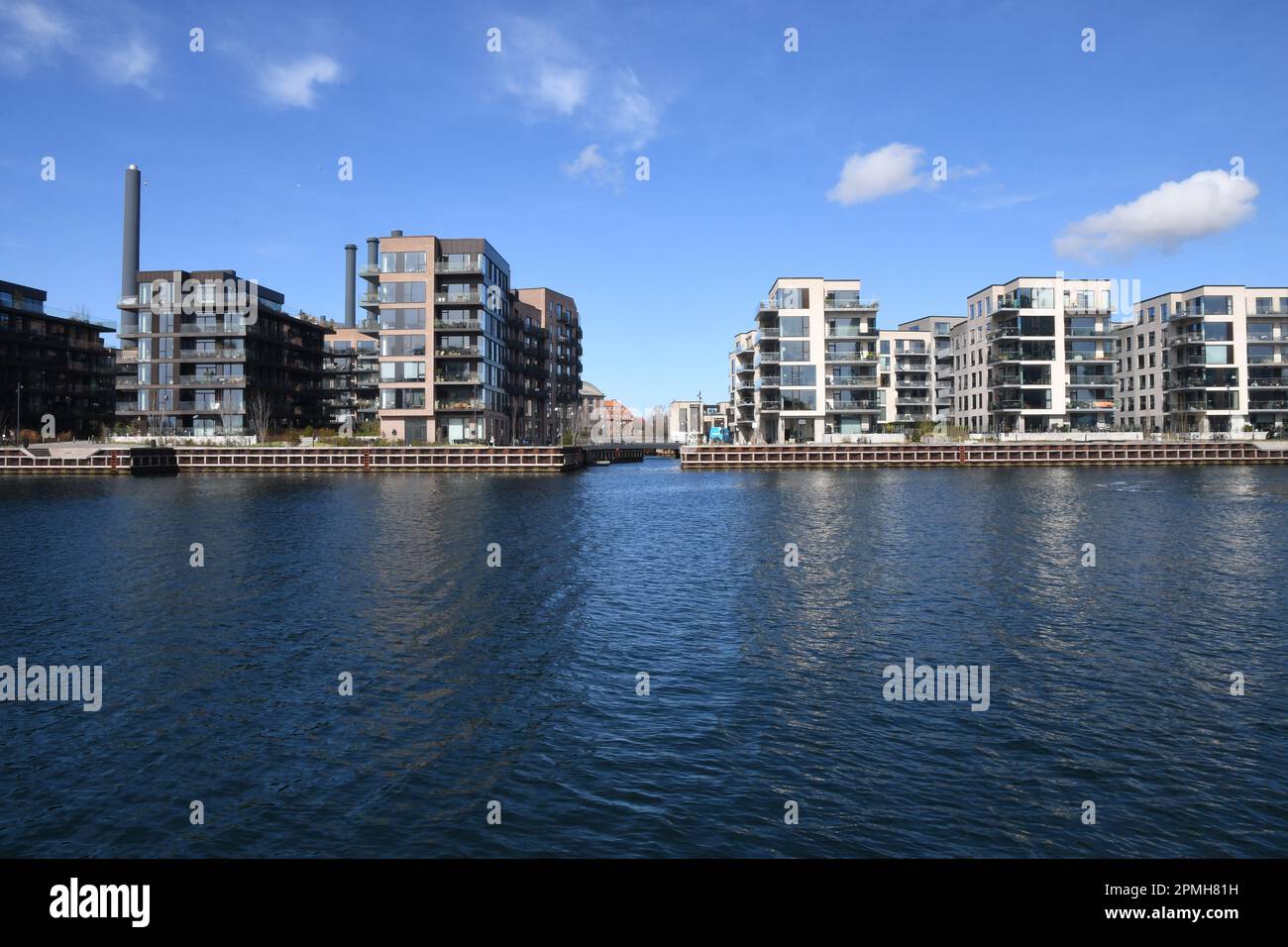 Copenhagen Denmark 13 April 2023 Modern design and architecture new