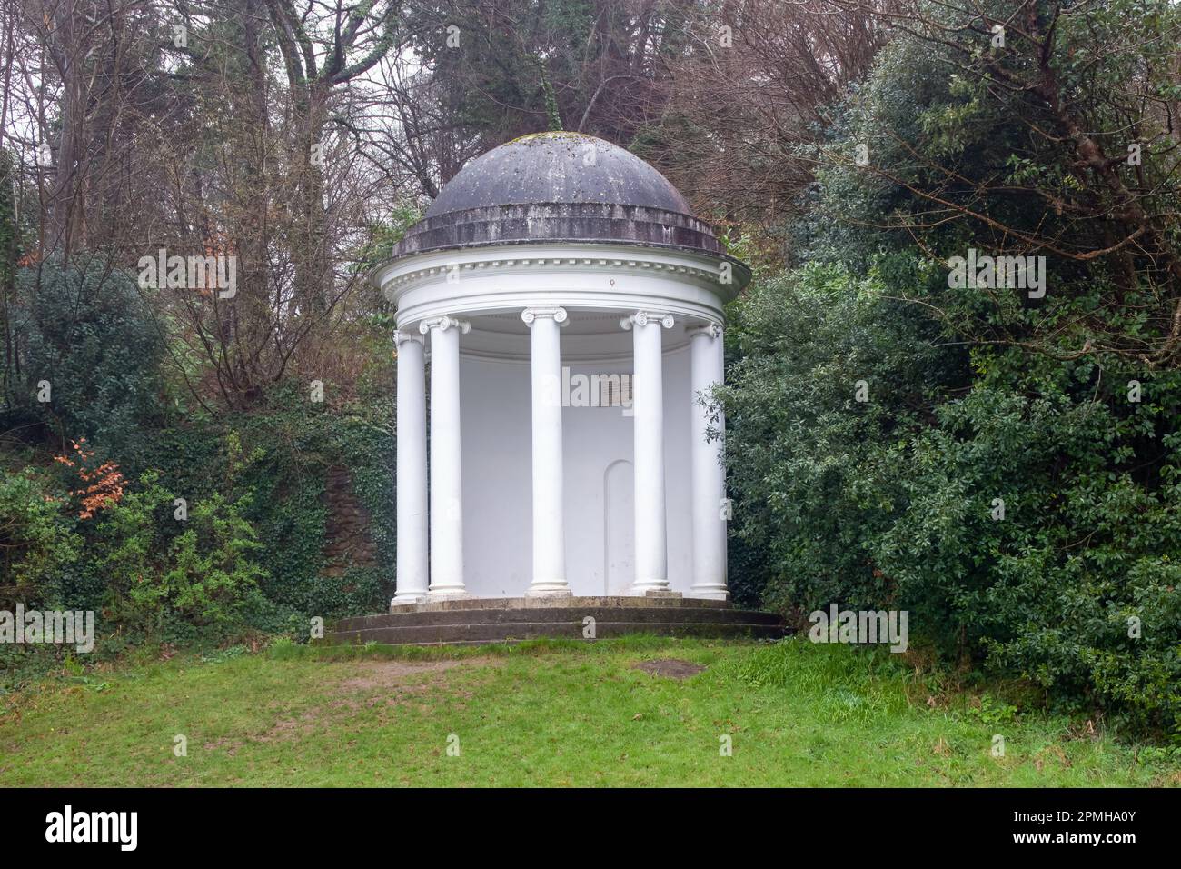 Milton's Temple an 18th Century folly in the grounds of Mount Edgecumbe
