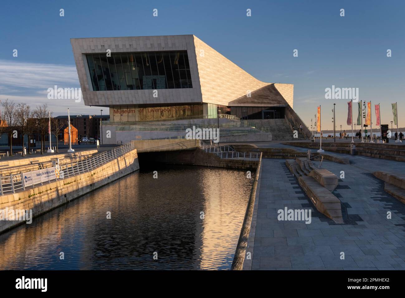 Museum of Liverpool, Pier Head, Liverpool Waterfront, Liverpool, Merseyside, England, United Kingdom, Europe Stock Photo