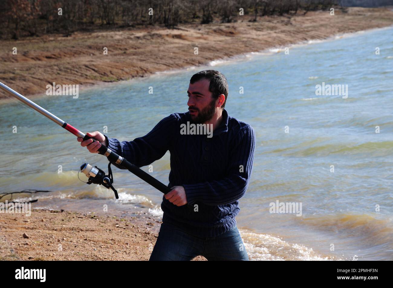 People fishing in Turkey Stock Photo - Alamy