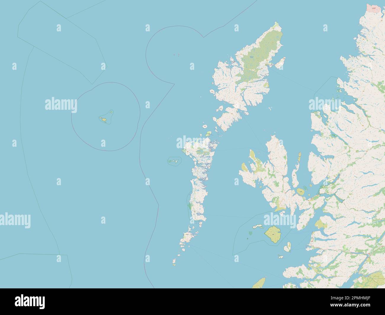 Stornoway map hi-res stock photography and images - Alamy