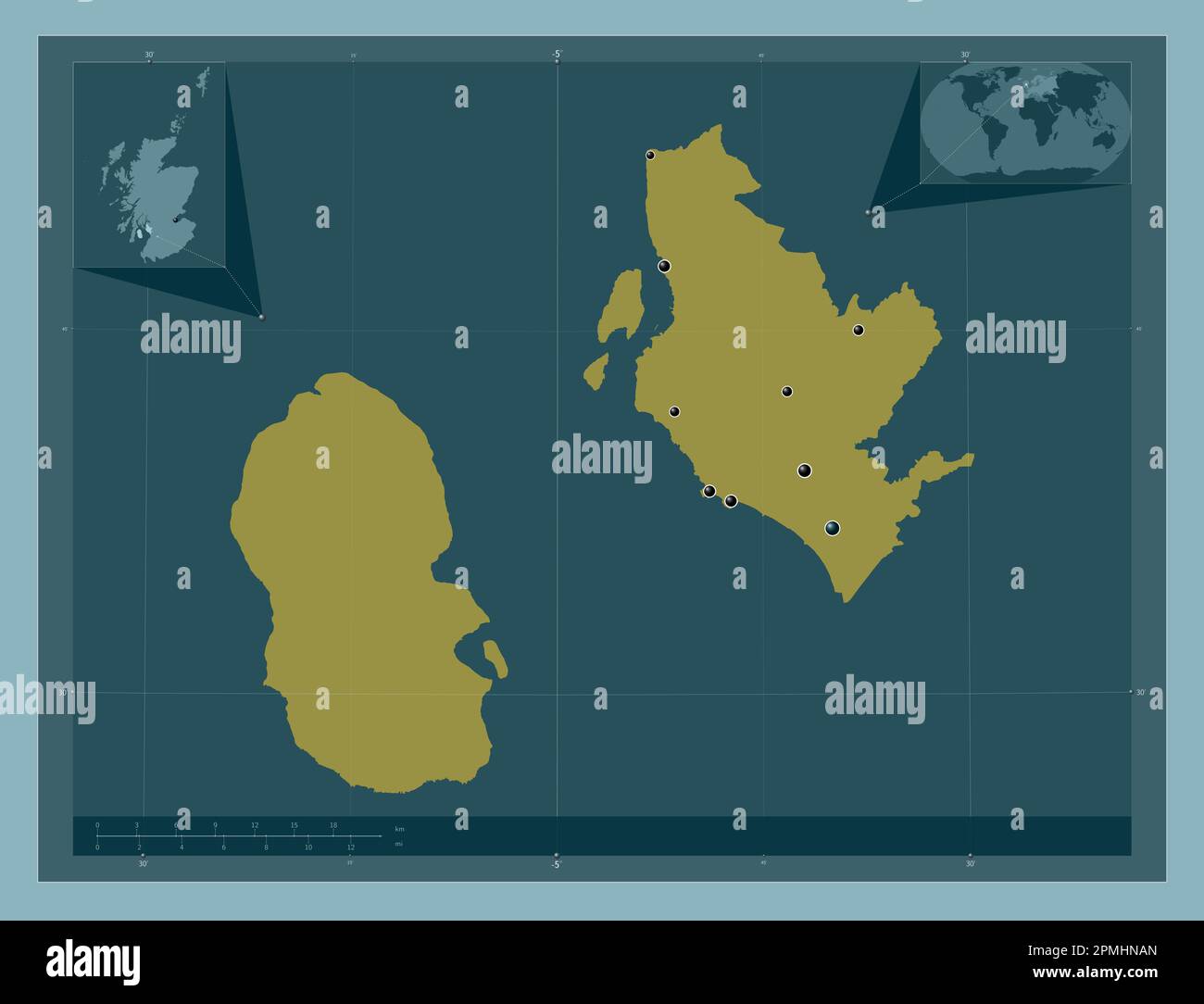 Map of saltcoats hires stock photography and images Alamy