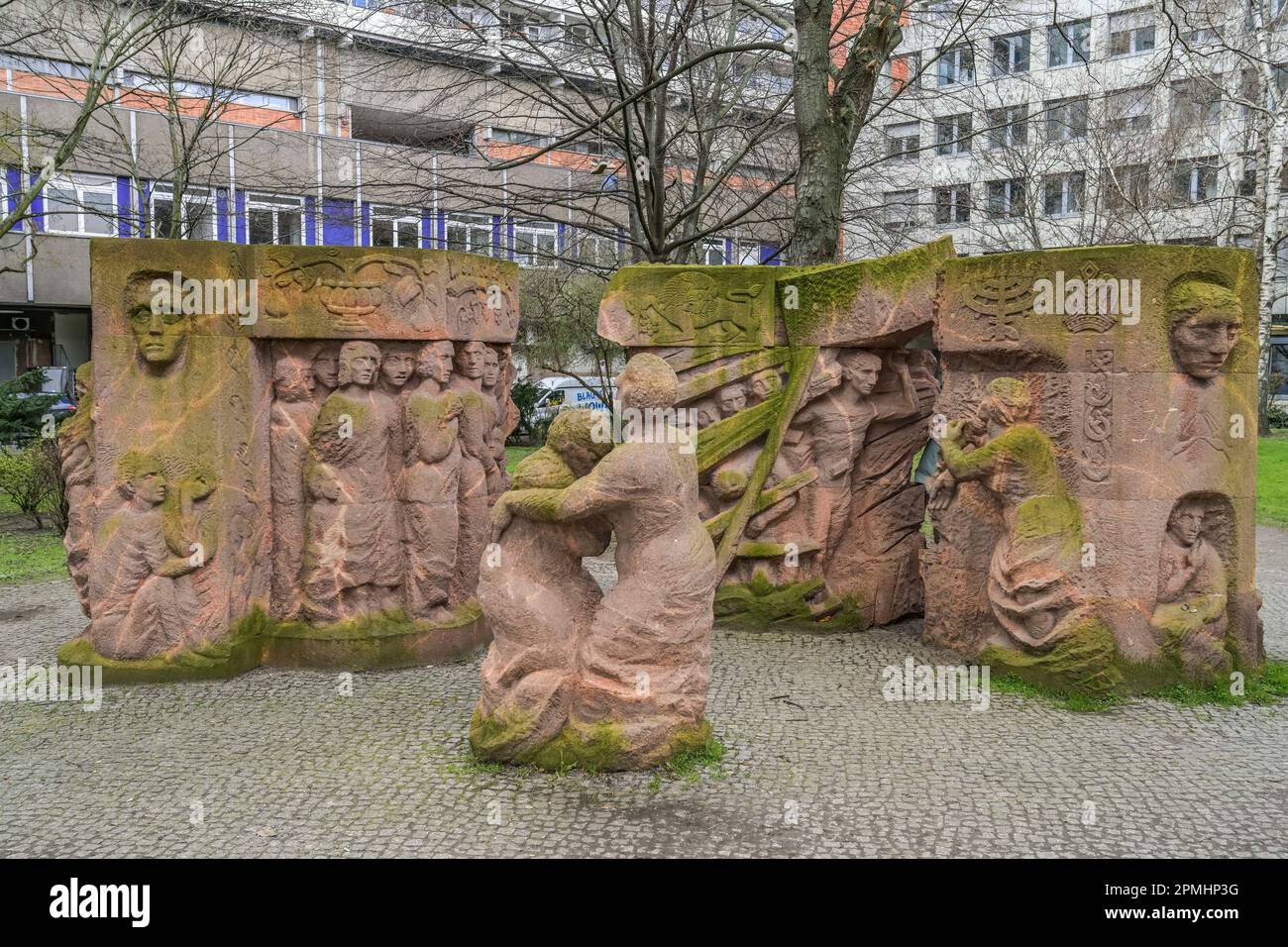 Denkmal von Ingeborg Hunzinger zum Frauenprotest in der Rosenstraße, Mitte, Berlin, Deutschland Stock Photo