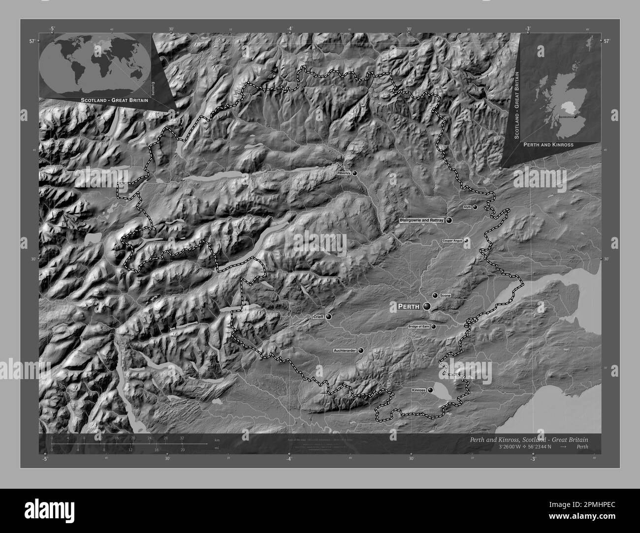 Perth and Kinross, region of Scotland Great Britain. Bilevel