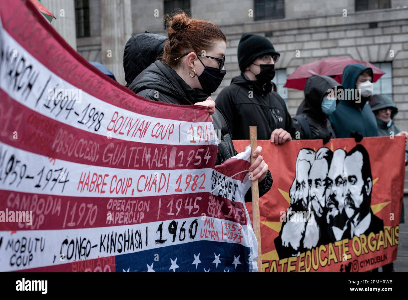 Irish palestine solidarity campaign hi-res stock photography and images