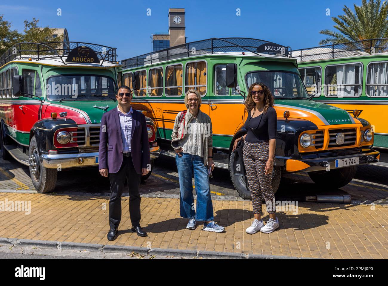 Prof. Dr. Asım Vehbi, Rector at Arkin University of Creative Arts and Design (ARUCAD) Kyrenia, Cyprus Stock Photo