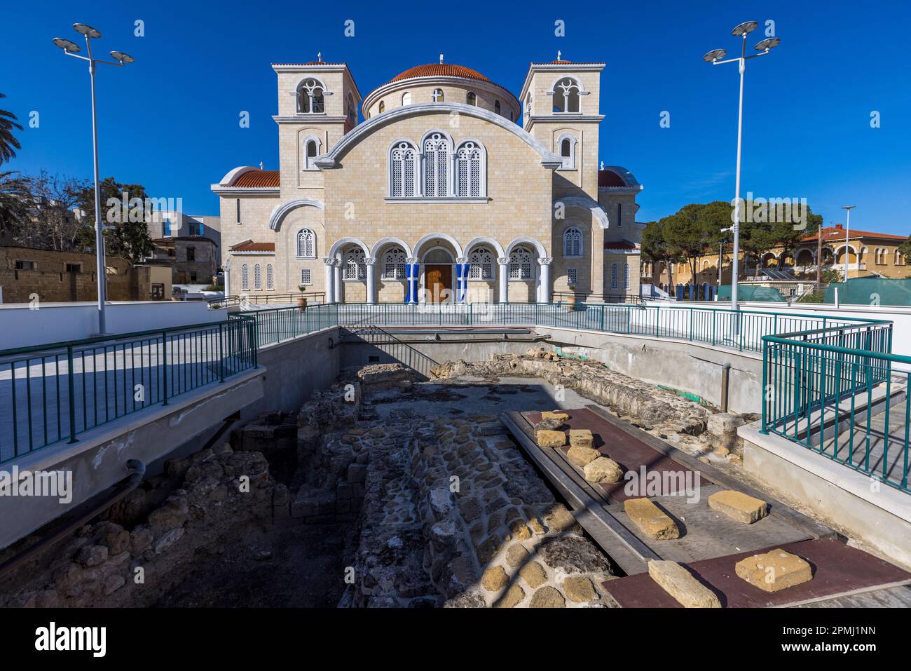 Apostle Barnabas Cathedral in Nicosia, Cyprus Stock Photo Alamy