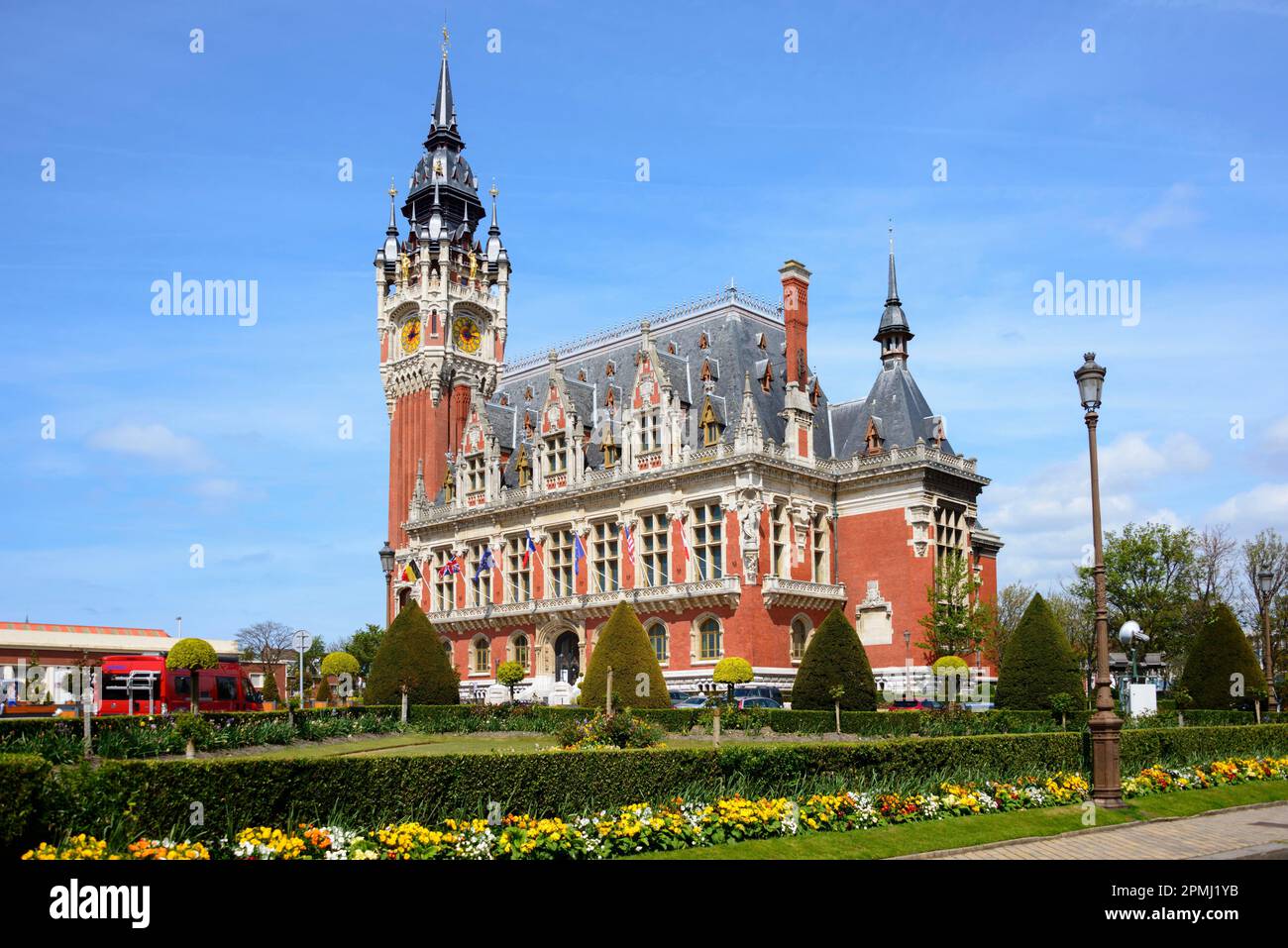 Town Hall, Calais, France, Hotel de ville Stock Photo - Alamy