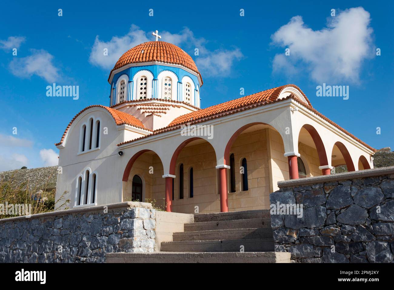 Orthodox Church at Petre Bridge, between Rethymno and Georgioupolis ...