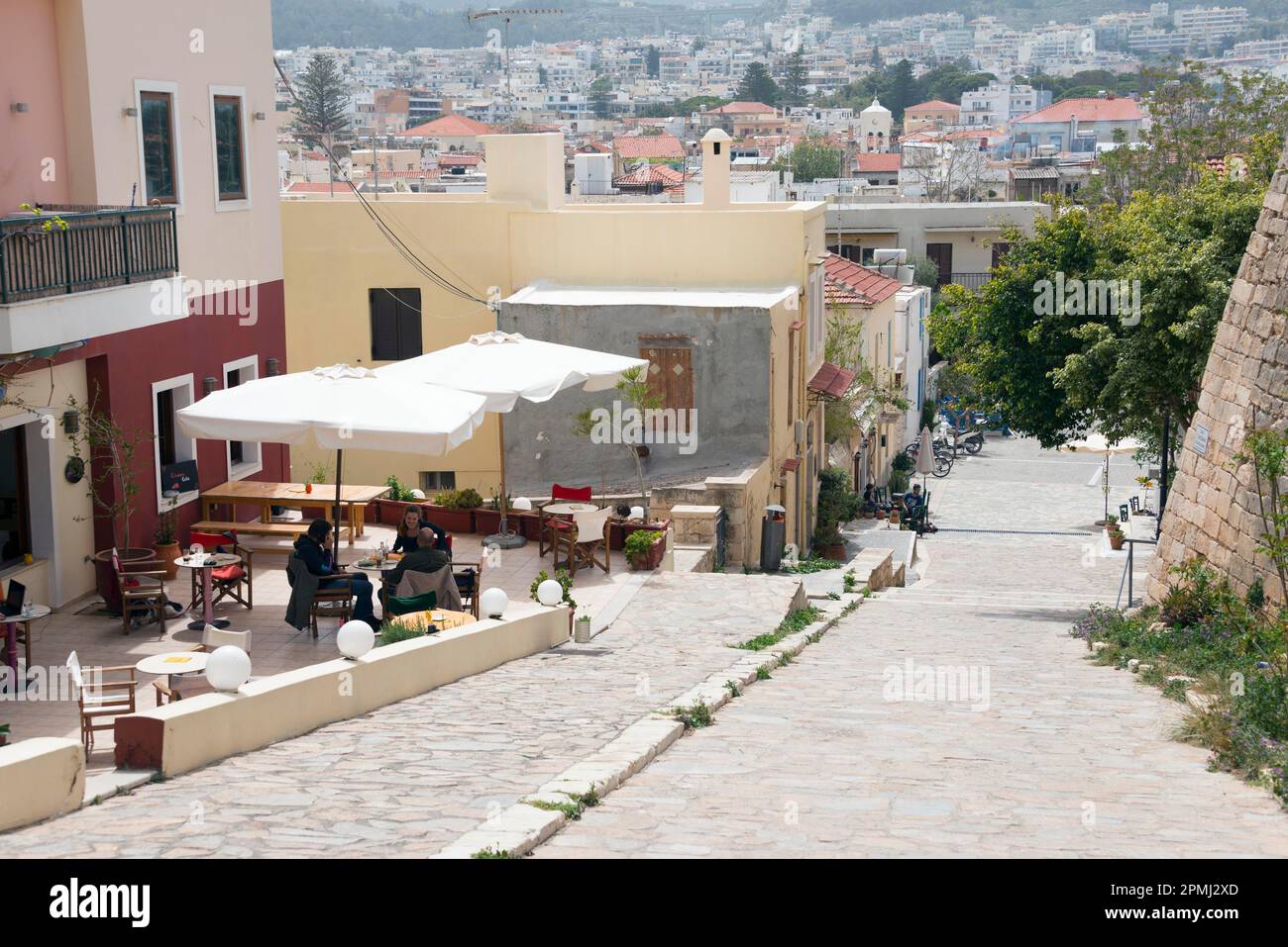 Katehaki Street, at the Fortress, Rethymno, Crete, Greece, Fortezza ...