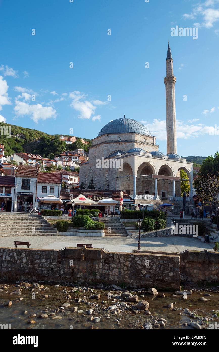 Sinan Pasha Mosque, Prizren, Republic of Kosovo, Balkans Stock Photo