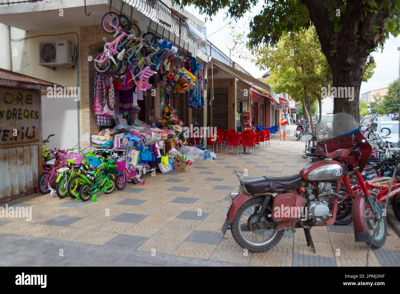 Albania shkodra shop hi-res stock photography and images - Alamy