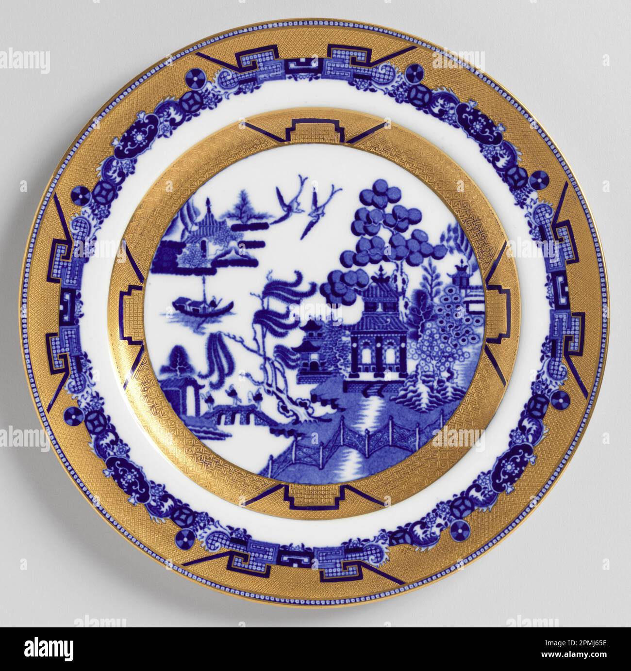 Dinner Plate Plate; Attributed to Minton Ceramics Manufactory