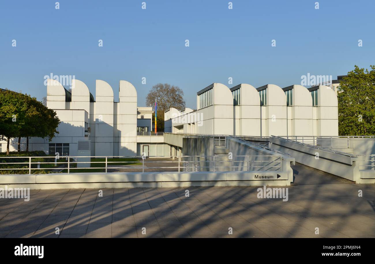 Bauhaus Archive, Museum of Design, Klingelhöferstrasse, Tiergarten, Berlin, Germany, Europe Stock Photo