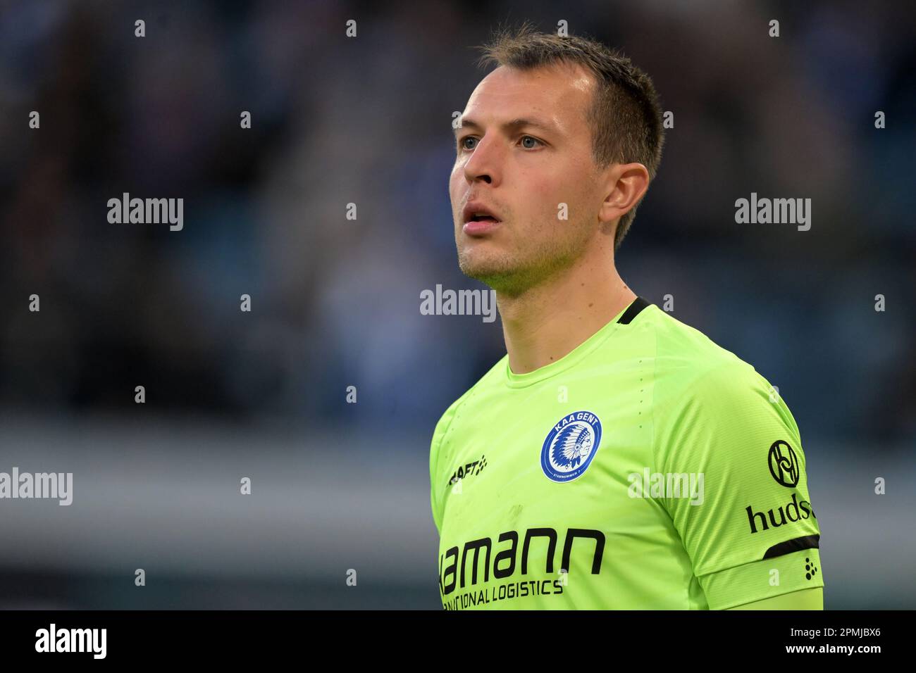 GENT - KAA Gent goalkeeper Davy Roef during the UEFA Conference League ...