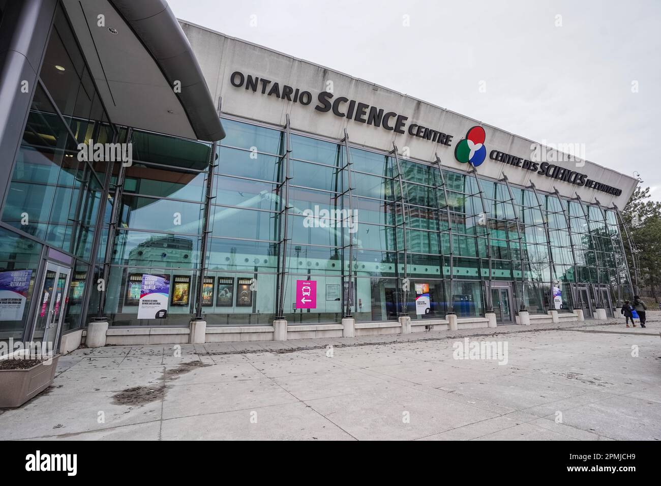 Ontario science centre exterior, Toronto, Ontario, Canada Stock Photo