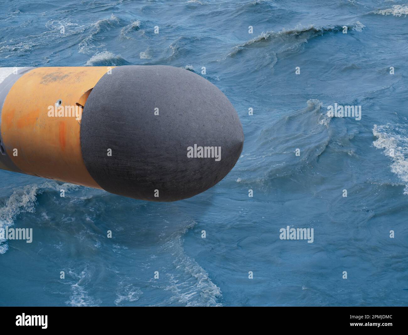 Torpedo underwater ranged weapon self propelled towards a target with ...